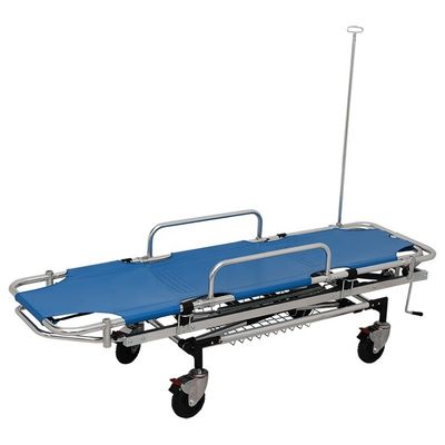 calidad  Aluminum Medical Patient Stretcher Trolley Customized Logo fábrica