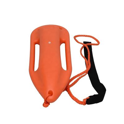 Protector de vida de HDPE naranja Boia de natación Boia de rescate de agua