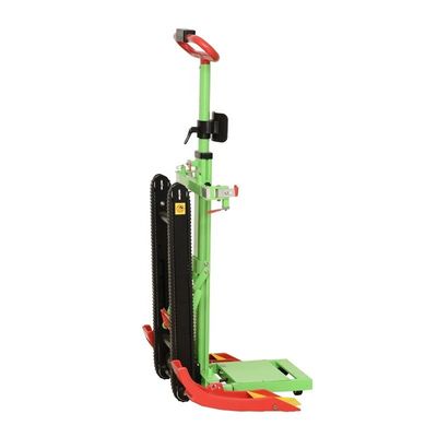 Sillones de ruedas de escalera personalizables con motor eléctrico verde negro