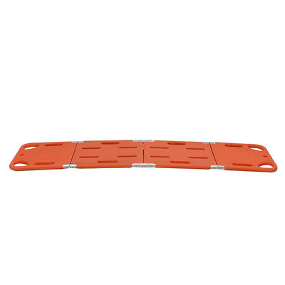 Estrechador de placa de plástico para la columna vertebral 4 plegados para adultos de larga columna Dan Scoop Stretcher