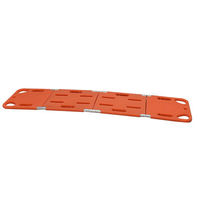 Estrechador de placa de plástico para la columna vertebral 4 plegados para adultos de larga columna Dan Scoop Stretcher