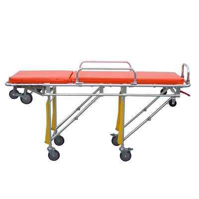 Estrechador de ambulancia plegable de aleación de aluminio Estrechador quirúrgico naranja