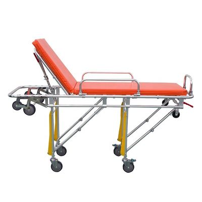Estrechador de ambulancia plegable de aleación de aluminio Estrechador quirúrgico naranja