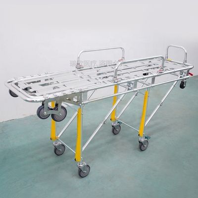 Estrechador de ambulancia plegable de aleación de aluminio Estrechador quirúrgico naranja