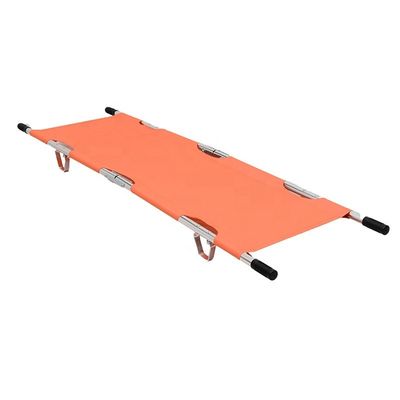 Ambulancia naranja para el rescate de emergencia