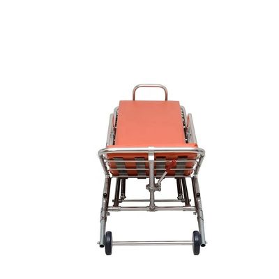 Clasificación de la camilla ajustable de la clase I Camilla de carga automática naranja con polo IV