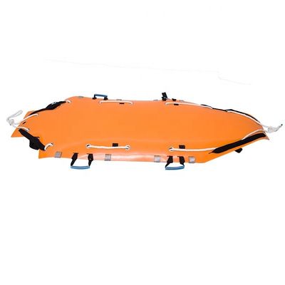 Camas de rescate plegables multifuncionales Camas de ambulancia plegables naranjas