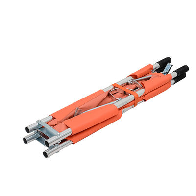 Ambulancia naranja para el rescate de emergencia