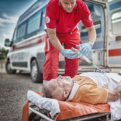 Ambulancia móvil colgante de camillas Ems Gurney OEM coche de ambulancias