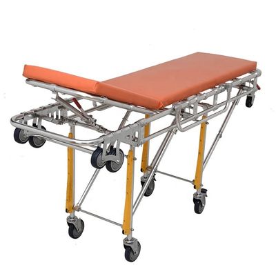Certificado CE para el estirador de ambulancia de carga automática de aleación de aluminio