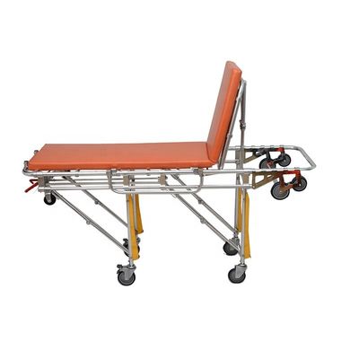 Certificado CE para el estirador de ambulancia de carga automática de aleación de aluminio