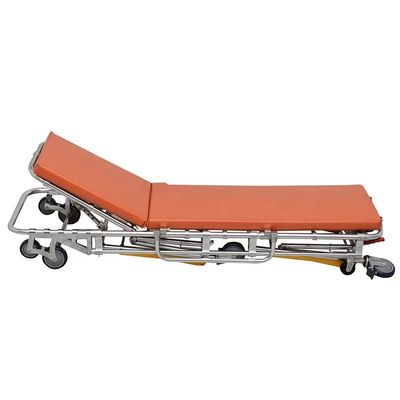 Certificado CE para el estirador de ambulancia de carga automática de aleación de aluminio