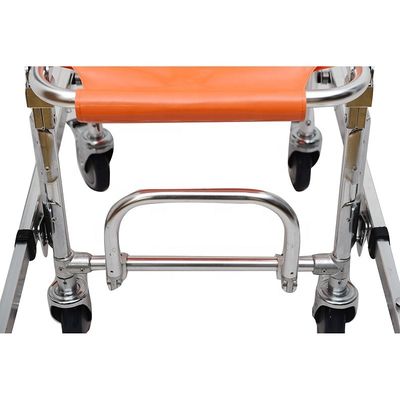 Silla de evacuación de escalera de rescate médico con diseño plegable y certificación CE