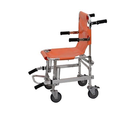 Sillón de escalera plegable de pasamanos de transferencia de pacientes de aleación de aluminio