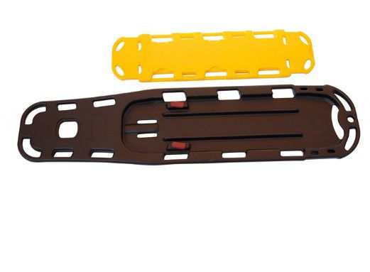 OEM PE Medical Plastic Spine Board Stretcher para el traslado del paciente