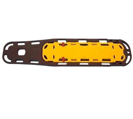 Tabla de espina dorsal plegable para ambulancias de HDPE para atención médica de emergencia