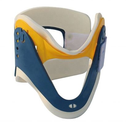 Dispositivo de tracción cervical para el cuello médico Azul Amarillo Certificado CE