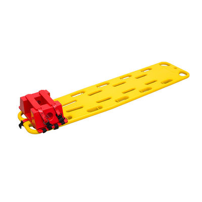 Immobilizador de cabeza ajustable para tablero de columna de alta resistencia.