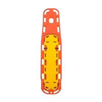 Tabla portátil de cordón vertebral rojo tabla de estiramiento de clase I tabla de rescate con 1 año de vida útil