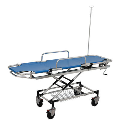 Camas de primeros auxilios plegables para el hospital con un año de vida útil y material de aluminio