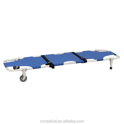 Certificado CE 2020 de aleación de aluminio de hospital de ambulancia de camillas plegables para hospitales