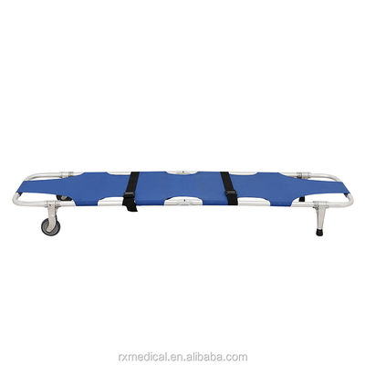 Certificado CE 2020 de aleación de aluminio de hospital de ambulancia de camillas plegables para hospitales