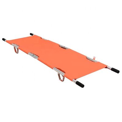 Camas de emergencia plegables portátiles de aleación de aluminio perfectas para el traslado de pacientes