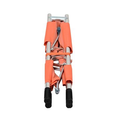 Camas de emergencia plegables portátiles de aleación de aluminio perfectas para el traslado de pacientes