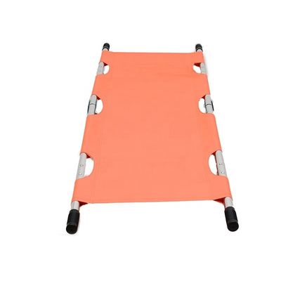 Camas de emergencia plegables portátiles de aleación de aluminio perfectas para el traslado de pacientes