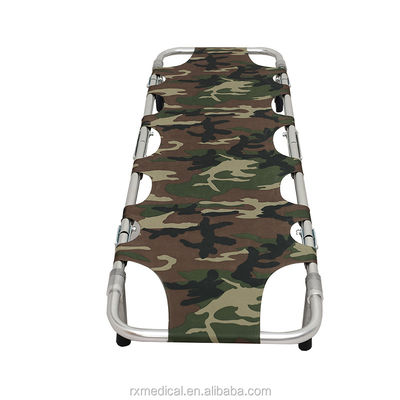Cama de paciente de hospital plegable de 159 kg de capacidad y certificado CE