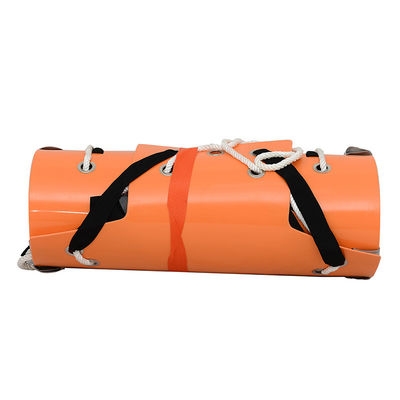 Sillón de rescate de emergencia de plástico compuesto naranja para incendios
