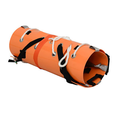 Sillón de rescate de emergencia de plástico compuesto naranja para incendios