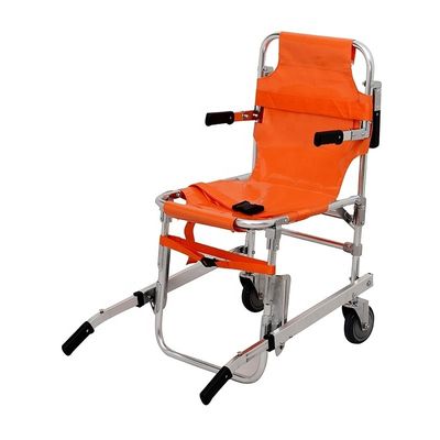 Sillón de la escalera de evacuación de color naranja robusto para el transporte seguro y conveniente