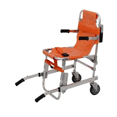 Sillón de la escalera de evacuación de color naranja robusto para el transporte seguro y conveniente