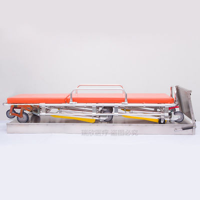 Plataforma plegable de camillas de ambulancia aprobada por la CE para el transporte de emergencia