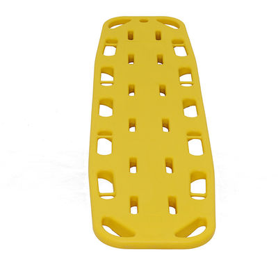 Tabla de la columna vertebral de emergencia naranja tabla de la columna vertebral plegable de rescate de HDPE