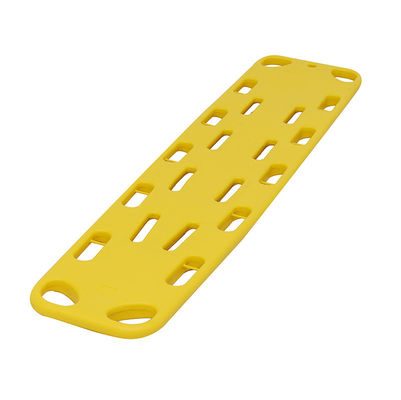Tabla de la columna vertebral de emergencia naranja tabla de la columna vertebral plegable de rescate de HDPE