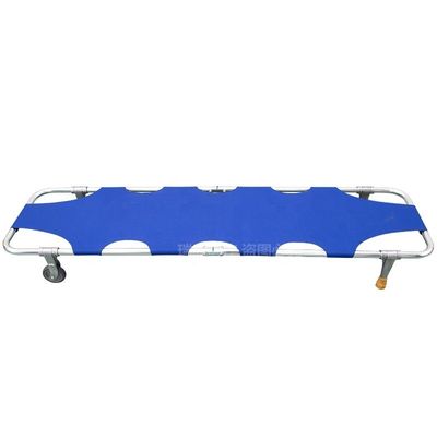 Camas de primeros auxilios de aleación de aluminio CE Camas plegables para ambulancias médicas