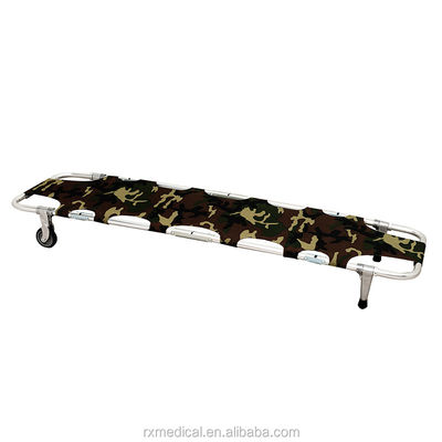 Camas de cama militar plegable camuflaje Camas de cama médica plegable