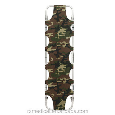 Camas de cama militar plegable camuflaje Camas de cama médica plegable