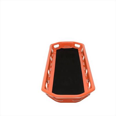 Cesta de rescate de naranja, camilla de primeros auxilios, correa plegable de palos, OEM