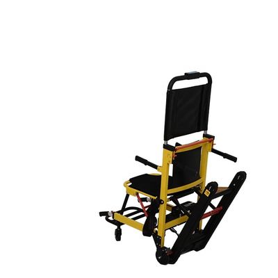 Evacuación de emergencias médicas Silla de escalera, camilla plegable, silla de ruedas de paso