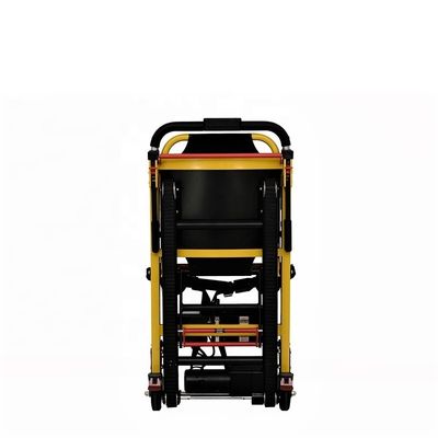 Evacuación de emergencias médicas Silla de escalera, camilla plegable, silla de ruedas de paso