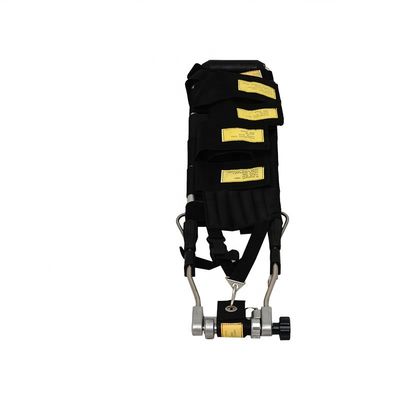 Conjunto de férula de tracción de aleación de aluminio negro para adultos y niños