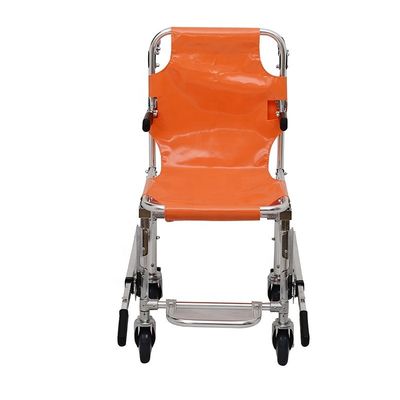 Silla de estiradores para escaleras médicas de aleación de aluminio certificada CE para el transporte de escaleras