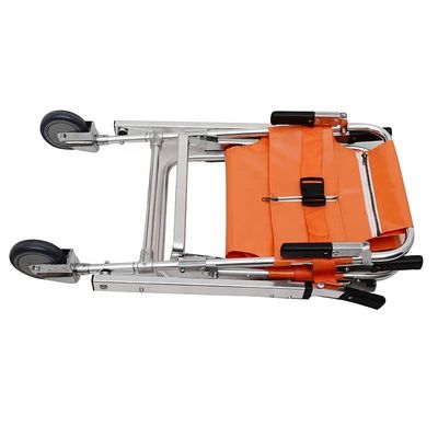 1 año de vida útil Sillón de escalera de color naranja para un transporte fácil