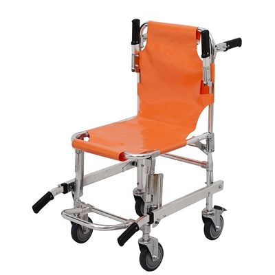1 año de vida útil Sillón de escalera de color naranja para un transporte fácil