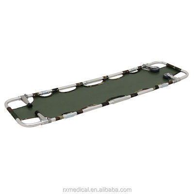 Cama de paciente de hospital plegable de 159 kg de capacidad y certificado CE
