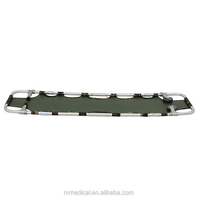 Cama de paciente de hospital plegable de 159 kg de capacidad y certificado CE