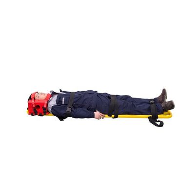 Immobilizador de cabeza universal rojo NBR de tablero de columna